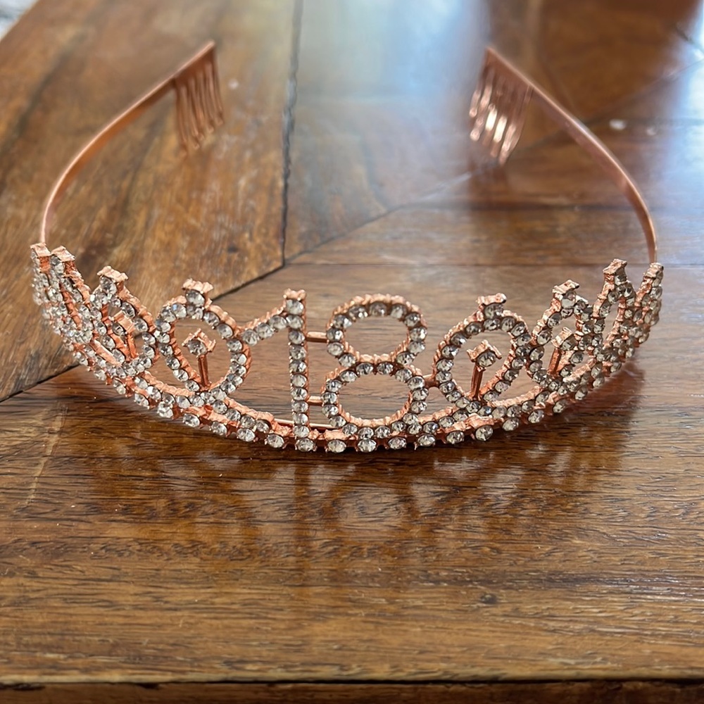 Rose Gold 18th Birthday Tiara